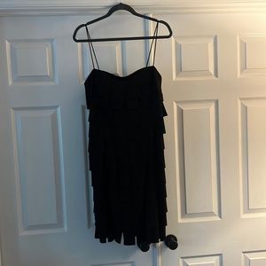 Cute Black Mini Flapper Dress!